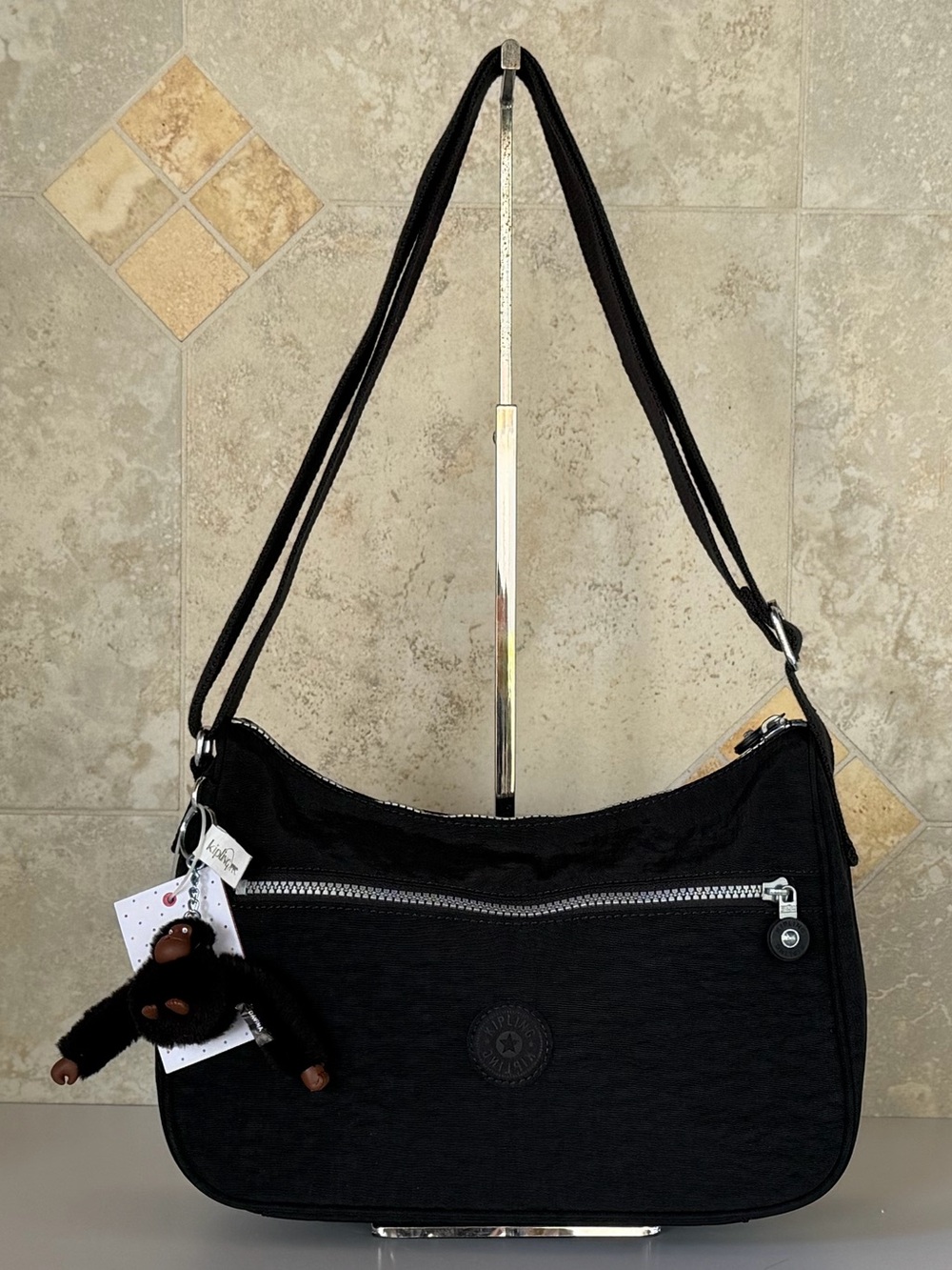 Kipling Sally Small Shoulder Crossbody Bag Black